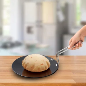 Futura Hard Anodised Induction Compatible Roti Tawa